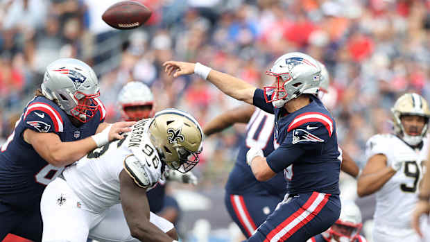 Patriots - Mac Jones Saints